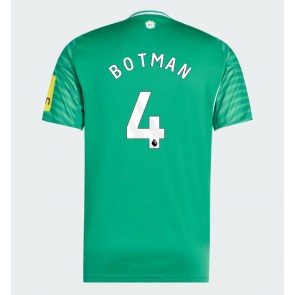 Newcastle United Sven Botman #4 Udebanetrøje 2025-26 Kortærmet